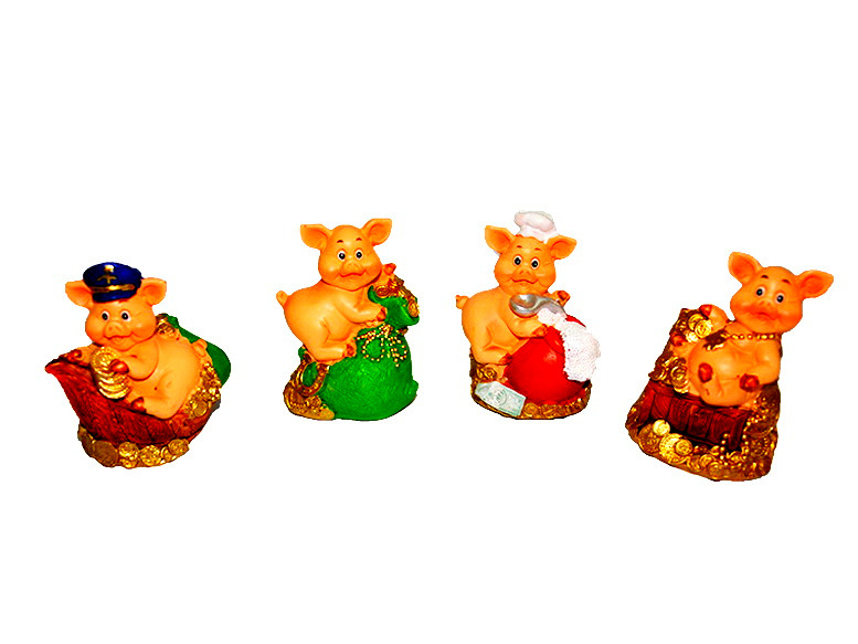 СУВЕНИРНАЯ КОПИЛКА СВИНЬЯ 9Х7Х5,5СМ