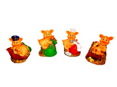 26736 [14-2005]СУВЕНИРНАЯ КОПИЛКА СВИНЬЯ 9Х7Х5,5СМ