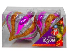 26811 [35-0236]КУПОЛ 60ММ РИСУНОК ДОЛЬКИ 2ШТ 1ЦВ ПРОЗРАЧНАЯ КОРОБКА