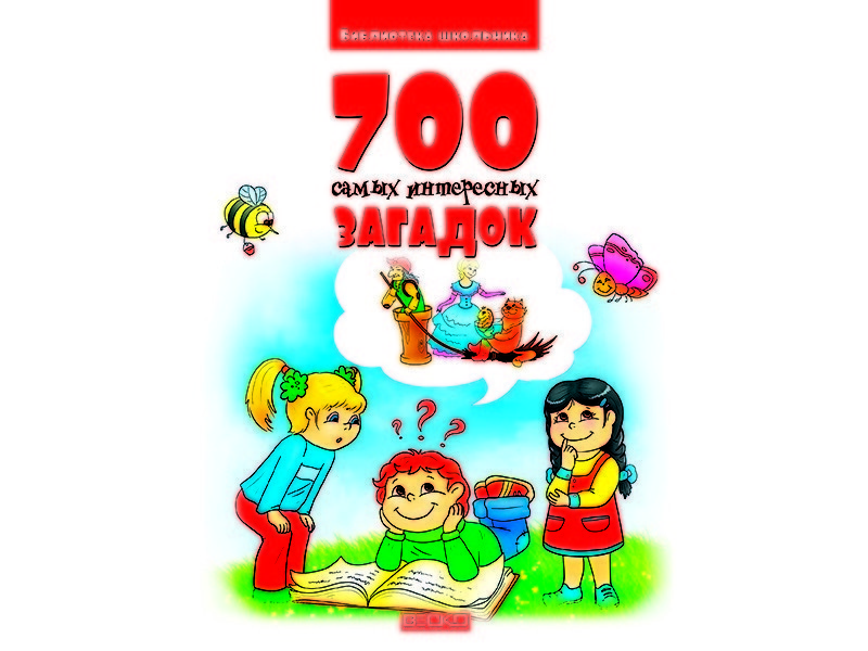 Библиотека школьника. 700 самых интересных загадок для детей