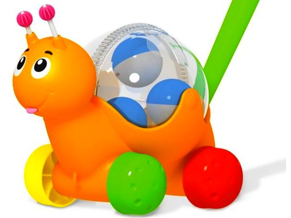 Каталка "Улиточка"