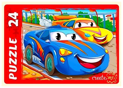 МАКСИ-ПАЗЛЫ 24 элемента. СТРЕМИТЕЛЬНЫЕ ТАЧКИ