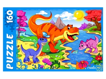 ПАЗЛЫ 160 элементов. ДИНОЗАВРЫ-4