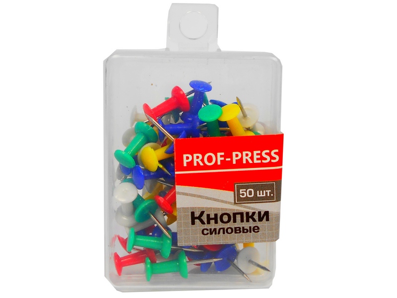 Кнопки силовые 50шт в пласт/к КС-4151
