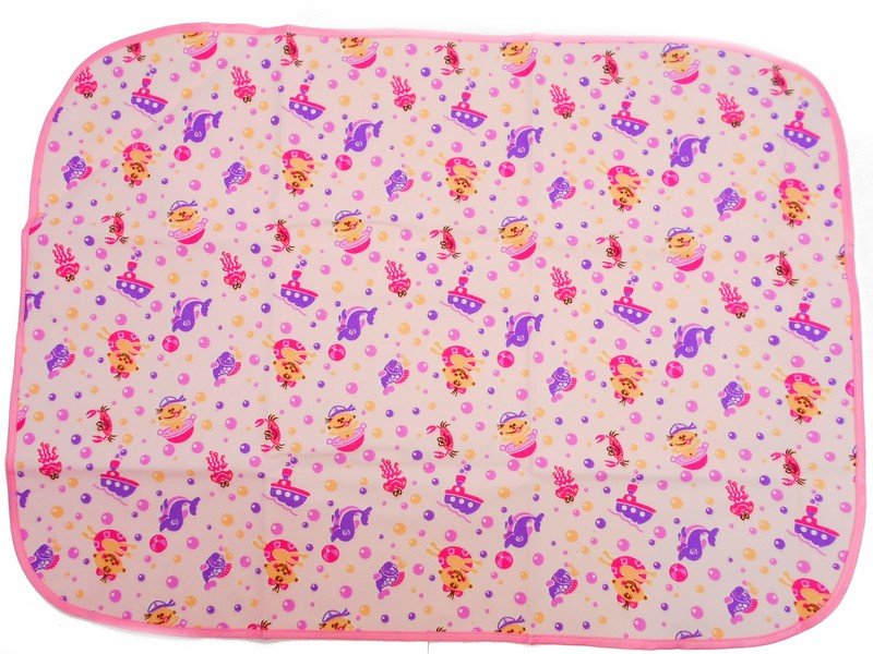 Клеенка подкладная из фланели с ПВХ покрытием с резинками-держателями 0,5-0,7 м 202