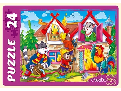 МАКСИ-ПАЗЛЫ 24 элемента. КОШКИН ДОМ