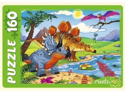 ПАЗЛЫ 160 элементов. ВРЕМЯ ДИНОЗАВРОВ