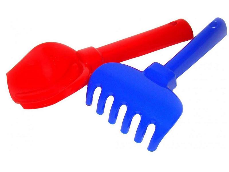 Набор №19: совок №2, грабельки №2