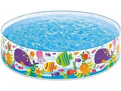 Бассейн "ОКЕАН" с жестким бортом 183*38см, 800л 56452NP