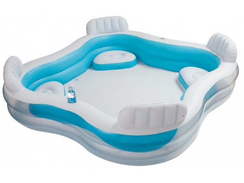 Бассейн "СЕМЕЙНЫЙ" 229*229*66см, 990л 56475NP