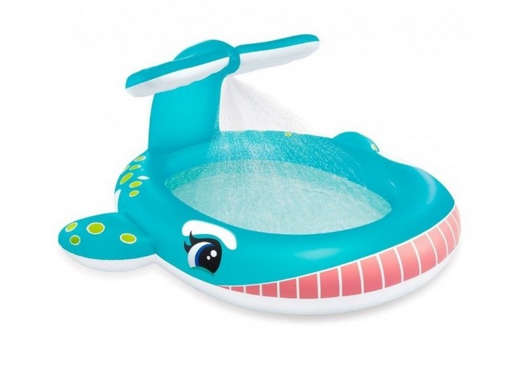 Купить оптом Бассейн "КИТЕНОК" с распылителем 201*196*91см 57440NP в Луганске