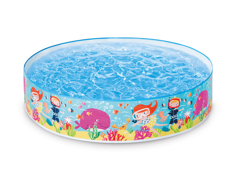 Купить оптом Бассейн "УТИНЫЙ РИФ" с жестким бортом 122*25см, 218л 58477NP в Луганске