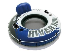 Надувной круг с ручками "RIVER RUN" с сетчатым дном 135см 58825EU
