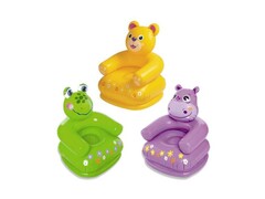 Надувное кресло "ВЕСЕЛЫЕ ЖИВОТНЫЕ" 65*64*74см от 3 до 8 лет 68556NP