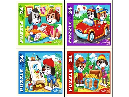 ПАЗЛЫ 24 элемента. ИСТОРИИ ЩЕНКОВ кратно 32