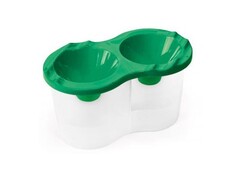 Стакан-непроливайка двойной СТАНДАРТ ЗЕЛЕНЫЙ С-9001