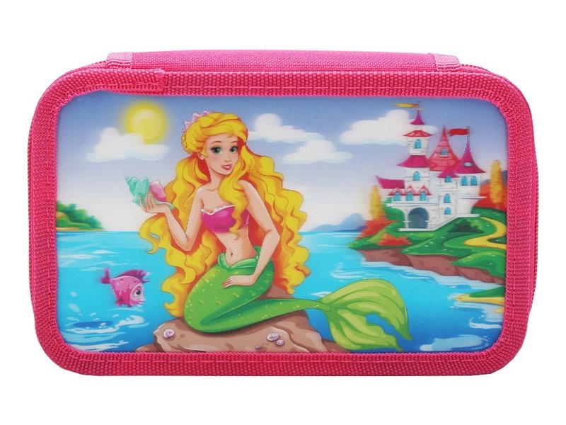 Пенал 3секц, большой ВОЛШЕБНАЯ РУСАЛКА (ПН-1983) 190х115 3D печать