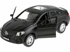 30817 [GLE-COUPE-BE]Технопарк. Машина "MERCEDES-BENZ GLE COUPE" металл. инерц. 12 см (открыв. двери, багажник) черный матовый
