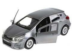 Технопарк. Машина «KIA CEED» металл. инерц. 12 см (открыв. двери, багажник) серый
