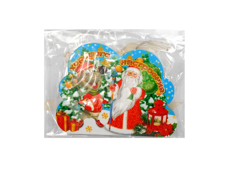 Купить оптом Деревянный магнит однослойный "Мышка и ДМ" (75*90мм) Т-2001 в Луганске