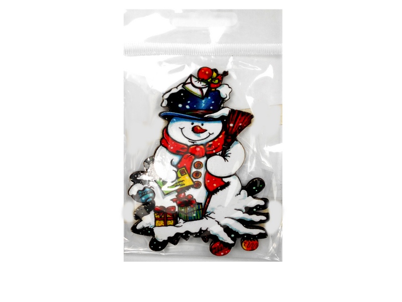 Магнит новогодний "Снеговик" Т-0635