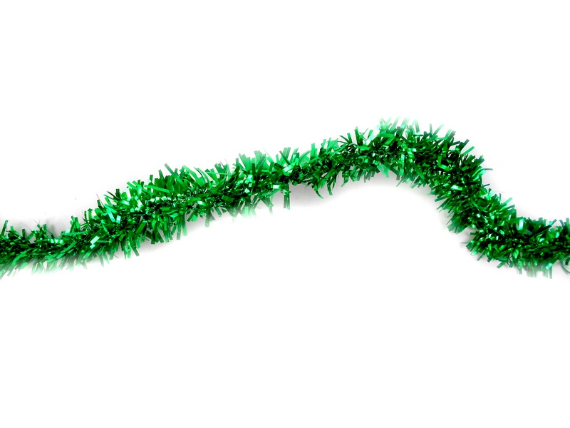 Купить оптом Мишура зеленая Новогодняя сказка НУ-6507 в Луганске