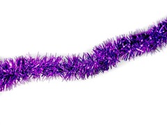 31629 [НУ-4843]Мишура фиолетовая "Сверкающая ёлка" 2 м НУ-4843