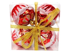 31655 [НУ-8351]Набор ёлочных подвесок "Кексики" 6 см 4 шт НУ-8351