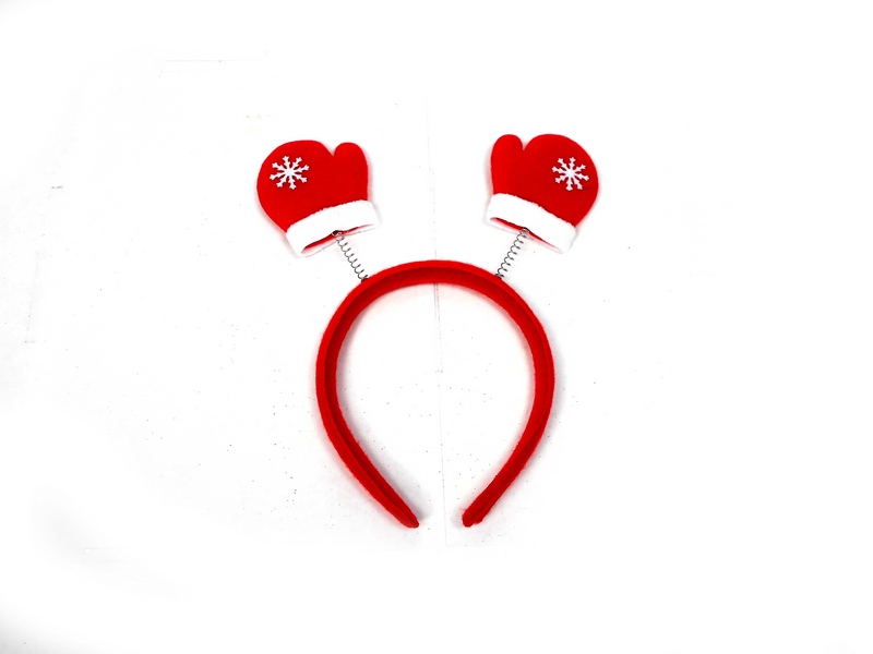 Ободок карнавальный Рукавички 13х27 см ШН-8449