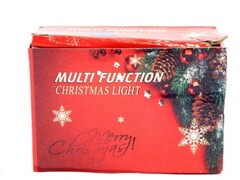 31707 [НУ-6542]Гирлянда метражная 3.5 м, 50 разноцветных ламп, прозрачная нить, 8 режимов НУ-6542