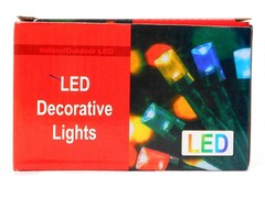 31712 [НУ-6548]Гирлянда метражная 5.5 м, 60 разноцветных ламп, прозрачная нить, 8 режимов НУ-6548