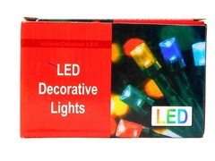 31714 [НУ-6550]Гирлянда метражная 5.5 м, 60 белых ламп, прозрачная нить, 8 режимов НУ-6550