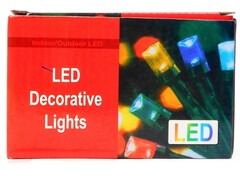 31720 [НУ-6559]Гирлянда метражная 9 м, 100 синих ламп, темная нить, 8 режимов НУ-6559