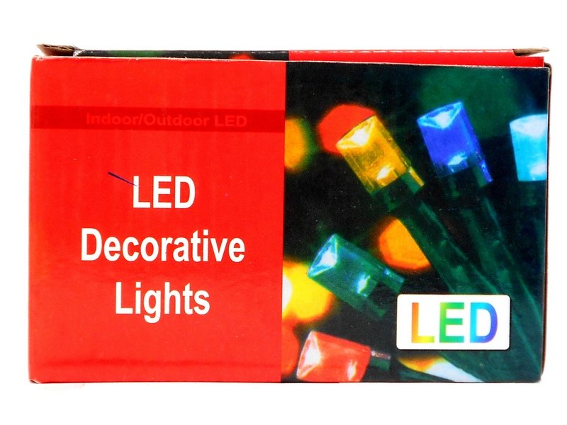 Купить оптом Гирлянда метражная 13 м, 152 разноцветных лампы, прозрачная нить, 8 режимов НУ-6564 в Луганске