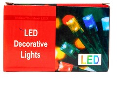 31725 [НУ-6566]Гирлянда метражная 13 м, 152 синих лампы, темная нить, 8 режимов НУ-6566