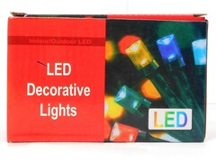 31726 [НУ-6567]Гирлянда метражная 13 м, 152 белых ламп, прозрачная нить, 8 режимов НУ-6567