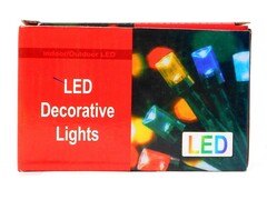 31727 [НУ-6568]Гирлянда метражная 13 м, 152 фиолетовых ламп, темная нить, 8 режимов НУ-6568