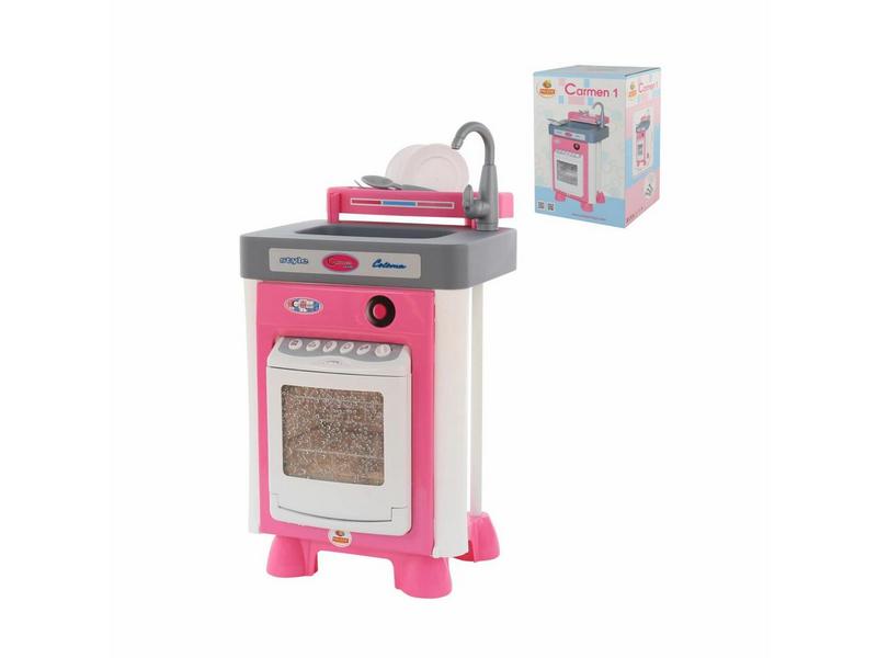 Купить оптом Набор "Carmen" №1 с посудомоечной машиной в коробке в Луганске