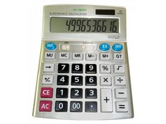 32211 [AX-9800V]Калькулятор 12 разрядный, двойное питание 15*19 см AX-9800V
