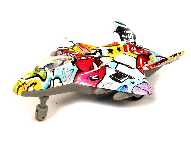 Самолет металл. 9см в пак. K161B6