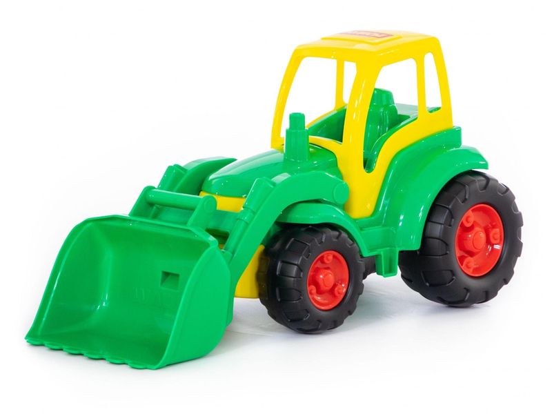 Трактор "Чемпион" с ковшом в сеточке
