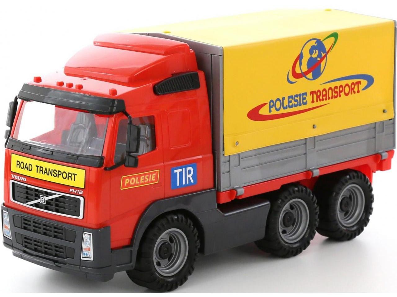 Автомобиль бортовой тентовый "Volvo" в сеточке