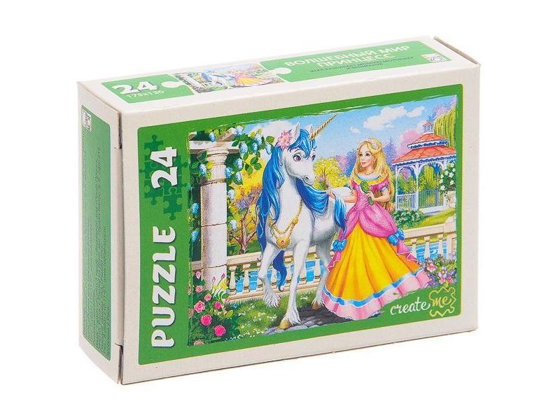 Купить оптом ПАЗЛЫ 24 элемента. ВОЛШЕБНЫЙ МИР ПРИНЦЕСС кратно 32 в Луганске