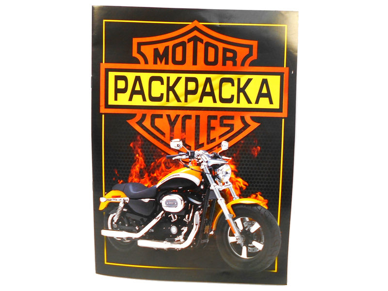 Раскраска А4. Мотоциклы