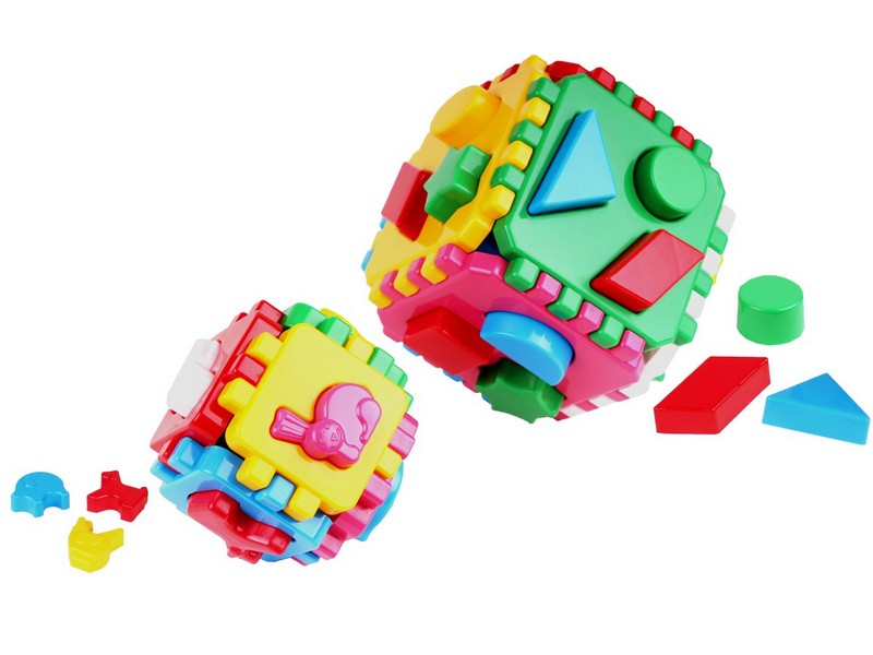 Куб "Умный малыш" 1+1 в пакете