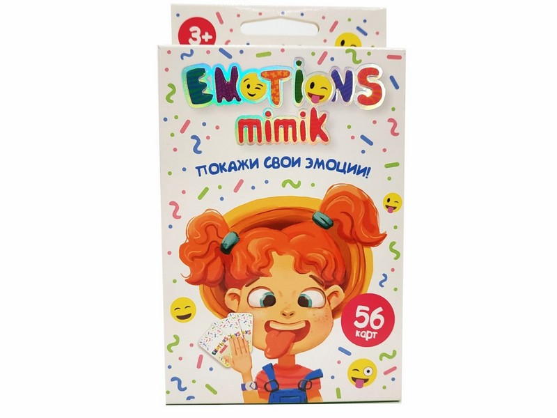 Настольная игра «Покажи свои эмоции» серии «Emotions Mimik»