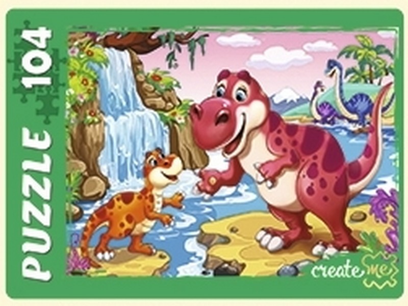ПАЗЛЫ 104 элемента. ДИНОЗАВРЫ