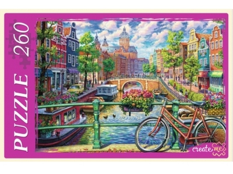 ПАЗЛЫ 260 элементов. КАНАЛ В АМСТЕРДАМЕ