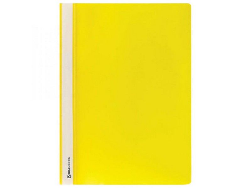 Купить оптом Папка-скоросшиватель А4 ЖЕЛТАЯ в Луганске