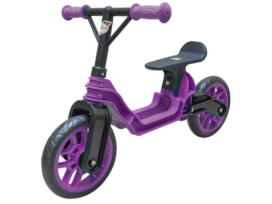 Мотоцикл 2-х колесный Байк фиолетовый в кор.